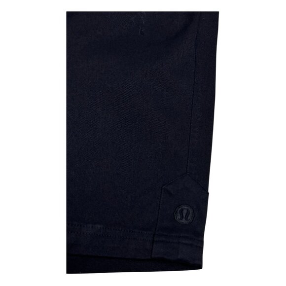 LULULEMON Vintage Y2K Chino Casual Long Black Summer Activewear Shorts Mens 30" - Picture 7 of 7